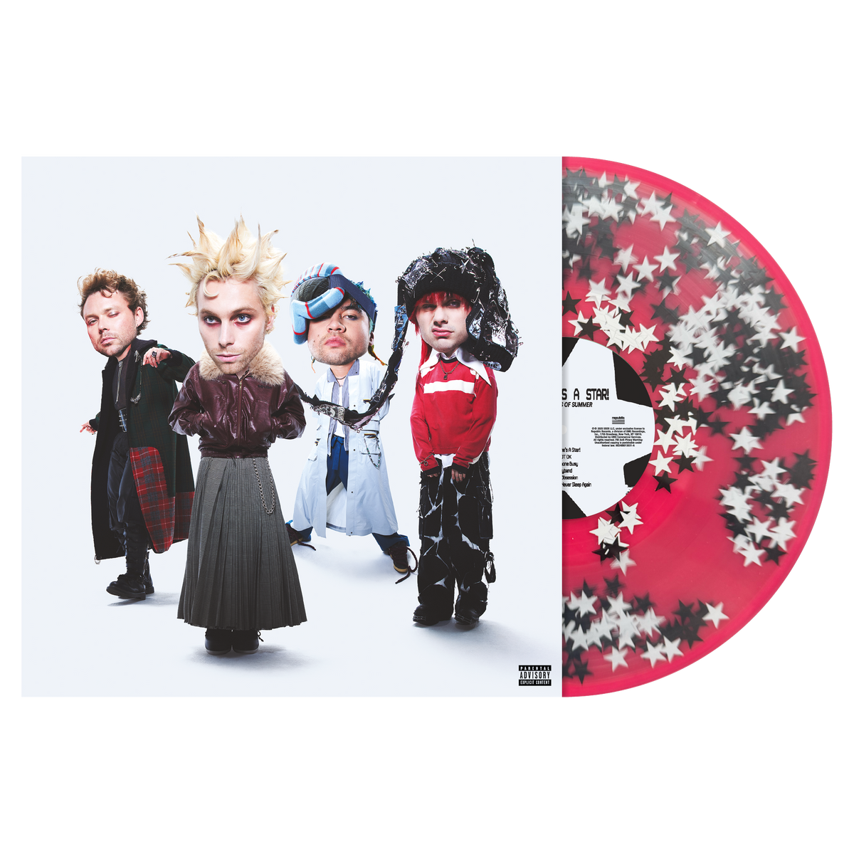 5 Seconds Of Summer Bad World限定 レコード Everyone's A Star! – Bad World